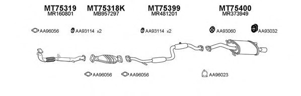 VENEPORTE 750076 Exhaust System